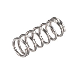 sourcing map Compression Spring 304 Stainless Steel Compression Springs Spiral Spring Steel Spring 10 mm Outer Diameter 1.2 mm Wire Diameter 13.75 mm Compressed Length 25 mm Length 30N Load Capacity