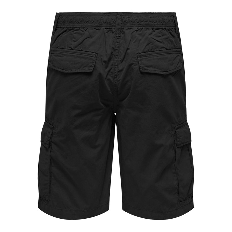 ONLY & SONS Men's Cargo Shorts, black