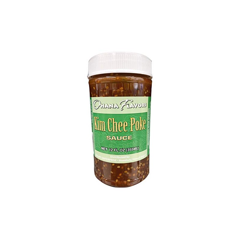 Ohana Flavors Hawaiian Poke Sauce (Kim Chee, 12 Fluid Ounce)