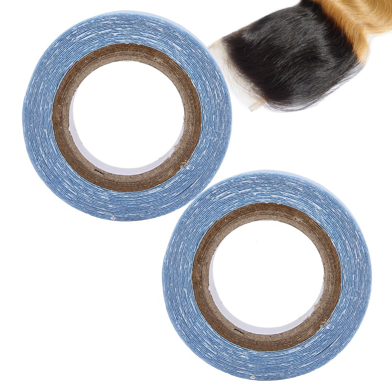 2pcs 3 Yards Hair Extension Adhesive Tape Waterproof Sweatproof DoubleSided