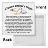 Christian Funeral Directer Decor Mortician Gift Funeral Directors Prayer Wooden