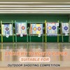 MECCANIXITY Archery Targets Paper 26"x9"(66x22cm) Bow and Arrow Targets 3