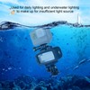 40m Underwater Video Fill Night Light IPX8 Waterprooof Dive Light