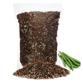 Premium Organic Potting Soil for Green Beans by Gardenera - (1 Quart Bag)