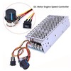 DC 10‑50V/Rated 40A/Peak 100A/Peak 5000W DC Motor Speed Controller Adjustable