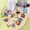Metacipher 70 Pcs Retro Music Keychains Bulk 80s Music Party