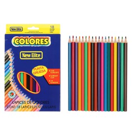 PATIKIL 18 Colors Coloring Pencils Set, Soft Core Colored Pencils Hexagonal Shape Coloring Drawing Pencil for Sketching Blending DIY Crafts