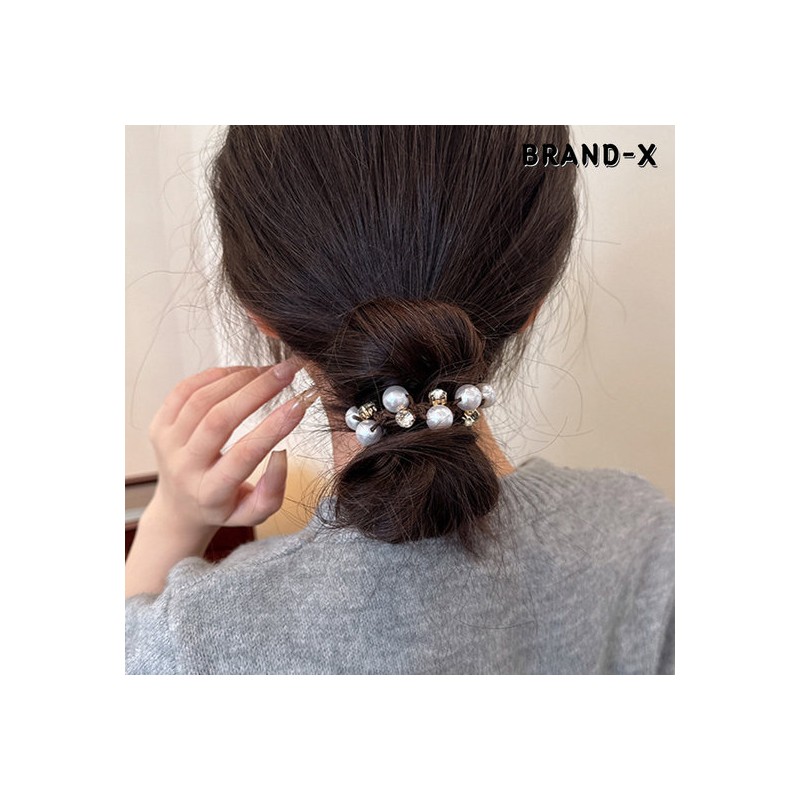 [Brand X] 3pcs Special Deal Pearl and Crystal Wiggly Hair