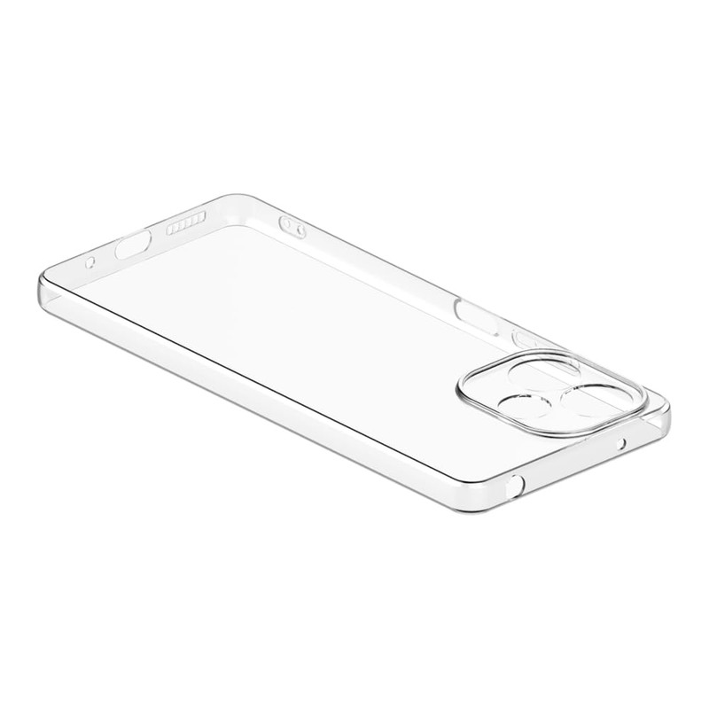 AXYO Redmi 12 5G Case, Clear Cover, TPU Soft Shock