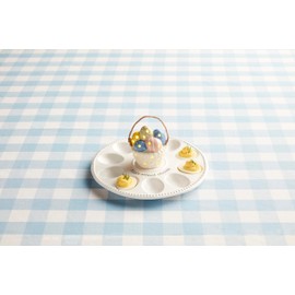 Mud Pie Deviled Egg Tray; 10" dia