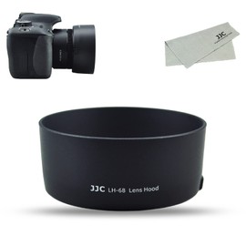 JJC Reversible Lens Hood for Canon EF 50mm F1.8 STM Lens ES-68 Compatible EOS 6D Mark II / 5D Mark IV III II / 5DS / 5DS R Cameras