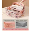 Aveniee Travel Makeup Bag for Women, Large Cosmetic Organizer with