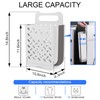 Laundry Basket Hamper,Hanging Wall Collapsible Laundry with Handle,Space-Saving Foldable Storage