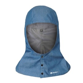 KameLo ATB-UV+ Breathable Antimicrobial Comfort Head Protection Hood for Under Welding Helmet & Mask KC Certified (AH-2ATB) (Large)