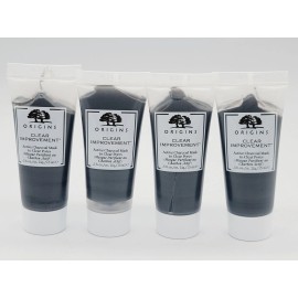 Origins Clear Improvement Active Charcoal Mask  0.5 Each. QTY:4