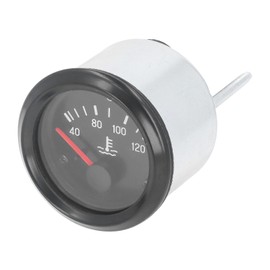 Water Temp Gauge, Aluminum Alloy Engine LED Water Temp Meter, Highly Accurate, 52mm Mounting Hole Size, Compatible with Various Vehicles, Waterproof and Dustproof, for Convenient