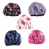 FOMIYES Extra Large Satin Sleep Bonnet for Women Salon Sleep