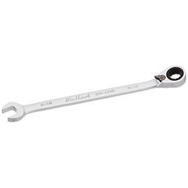 Proto Blackhawk BW-1410 12 Pt Combo Rev Ratcheting Wrench,5/16",Full Polish Finish