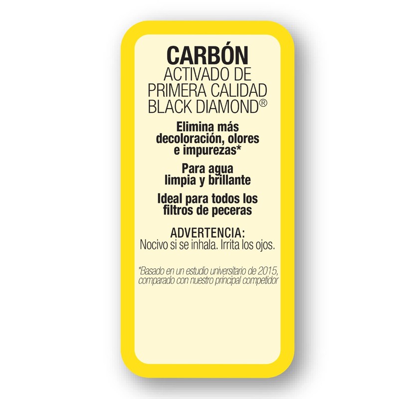 Marineland Black Diamond Premium Activated Carbon 22 Ounces, Filter Media