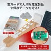 SAYBOUR Wood Grain Power Strip, Lightning Guard, Individual Switch, Power