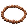 中郷 Heart Sutra Carved Bracelet Positive Plum 7 mm Both
