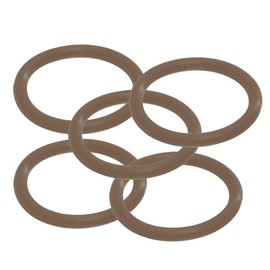 Mr O-Ring 230 Viton O-Ring, 75A Durometer, Brown, 2-1/2" ID, 2-3/4" OD, 1/8" Width (Pack of 5)