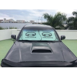 presto New Foldable Auto Sunshade Sun shade Fits Toyota Tacoma by Level 7