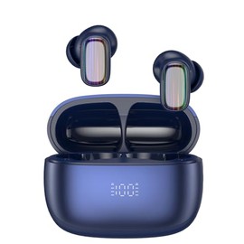 2025 AI Language Translator Earbuds Real Time, 164 Language/6 Translation Modes Translator Earbuds 3-in-1 Translation Headphones, Bluetooth 5.4 Translation Device for Travel Business Learning, Blue