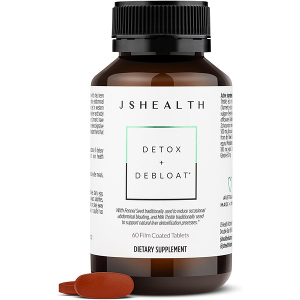 JSHealth Vitamins Detox and Debloat Liver Health Formula | Liver