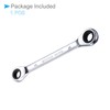 CoCud Double Box End Reversible Ratcheting Wrench, Metric 10 by