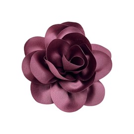 Large Flower Brooches for Women Dainty Fabric Floral Brooch Pin Bohemian Large Big Rose Camellia Flower Oversized Brooches Prom Accessories Jewelry (I-Cameo)