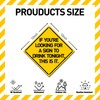 BTHUKO To Drink Tonight Sign, 12" x 12" Funny Tin