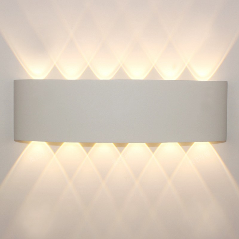 12LED 12W Wall Lamp Waterproof LED Outdoor Lighting for Living