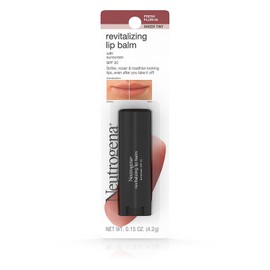 Neutrogena Revitalizing Tinted Lip Balm with SPF 20, Hydrating Tinted Lip Care with Sunscreen, Moisturizing Sheer Tint for Softer, Healthier-Looking Lips, Sheer Fresh Plum 60, 0.15 oz