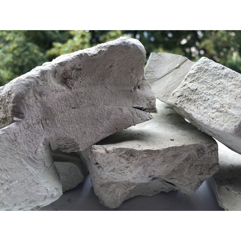 UCLAYS SAPPHIRE clay chunks natural for eating (food), 450 g