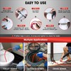 TUTULUCK Sewer Jetter Kit for Pressure Washer – 100ft Pressure