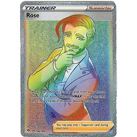 Pokémon - Rose - 196/189 - Secret Rare - Darkness Ablaze - Collectible Card - 1