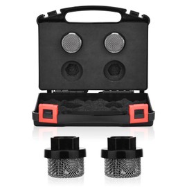 246385 Airless Paint Sprayer Inlet Strainer, 2 Pcs 7/8 Inch Replacement Inlet Strainer Screen for Airless Paint Spray Gun,with Storage Box