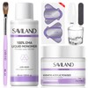 SAVILAND Acrylic Nail Kit: 30g Clear Acrylic Powder and 60ml