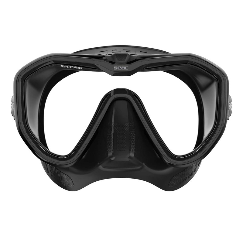 Seac Appeal, Italien hergestellte Einglas-Tauchmaske mit einer 3D-Schnalle direkt am