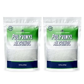 MYOC Polyvinyl Alcohol –453 Gm(15.97 Oz), PVA Hot, Polyvinyl Alcohol Fine Granules, Polyvinyl Alcohol for Spray, Film Forming Polyvinyl Alcohol PVA Hot, Polyvinyl Alcohol Bulk- Pack of 2