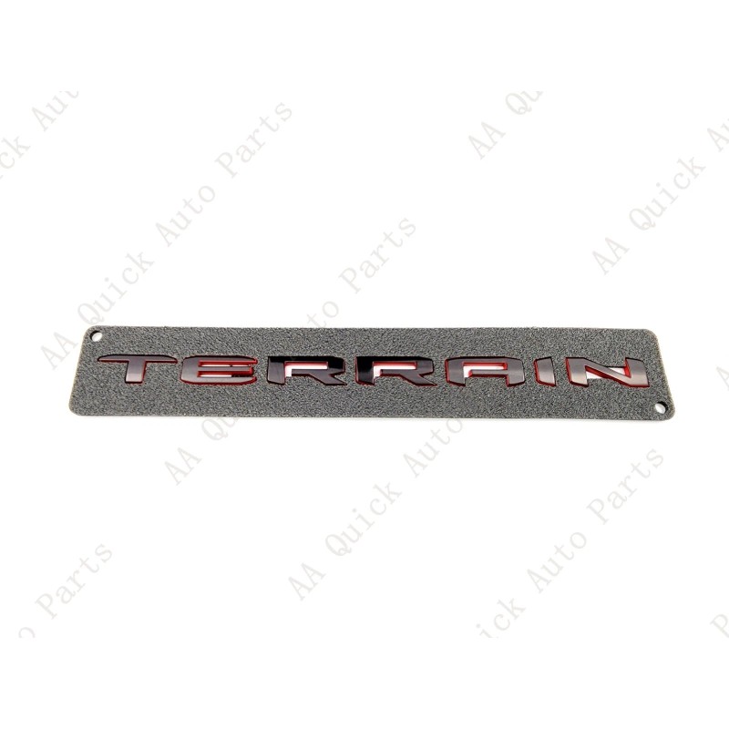 GMC 6PCS Gloss Black Red Door Rear Terrain SLT AWD