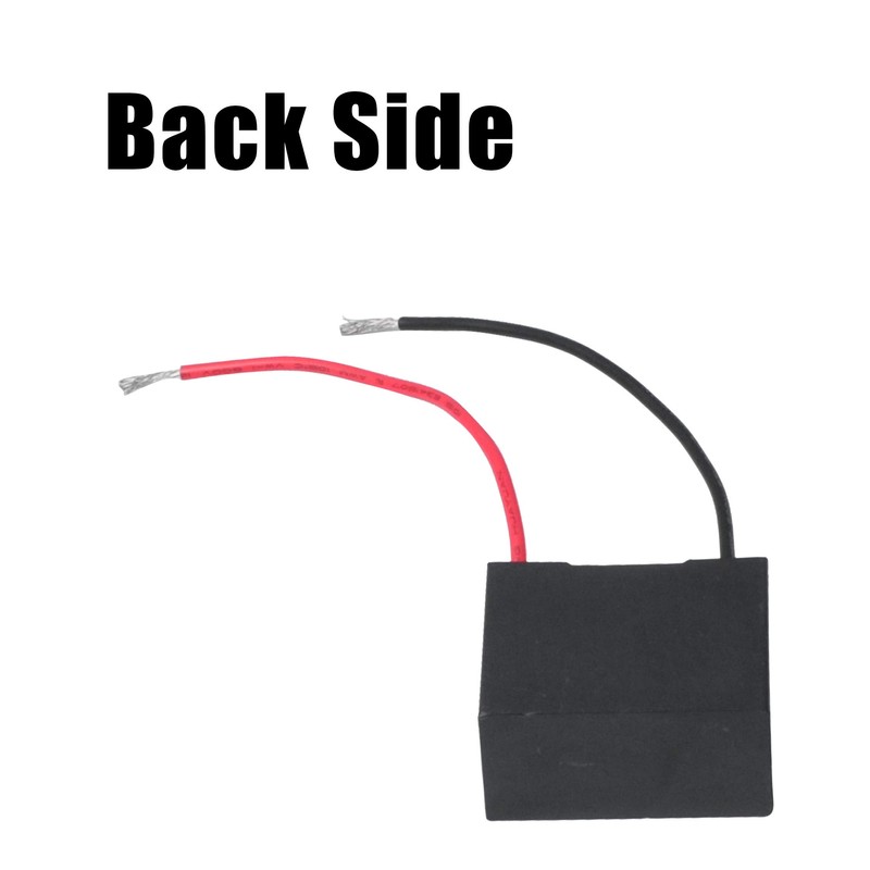 Wadoy CBB61 Fan Capacitor 2 Wire 10uf, 2 Pack Celiling