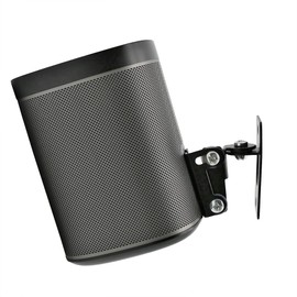 Play 1 Soporte de Pared Negro, Compatible con Sonos Play: 1 Solamente, Mecanismo Giratorio e inclinable Ajustable, Soporte de Montaje Incluye Todas Las Fijaciones