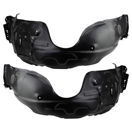 TRQ TRQ Front Inner Fender Liner Set Compatible with 2007-2009 Lexus ES350 LX1250116 LX1251116