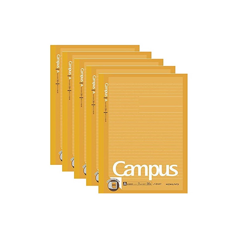Kokuyo Campus Notebook, For Pasting Prints, Ordinary Horizontal Ruled (with