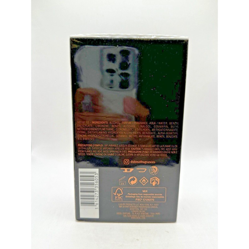 DIESEL BAD BY DIESEL 100ML EDT SPRAY (NEW WITH BOX