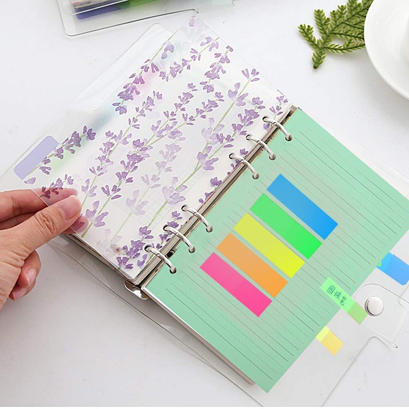 QincLing A5 Refillable Note Paper Set, 1 Pack, 50 Sheets,