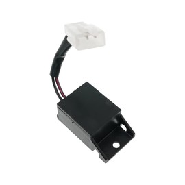LED Flasher Relay 12 V Load Independent Motorcycle Indicator Relay Flasher 2-Pin Universal Compatible for Kawasaki and More Such as Scooters, Quads, Moped