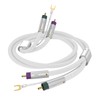 Tertullus Phono Cable with Earthing 1 m Silver-Plated Shielding Tone